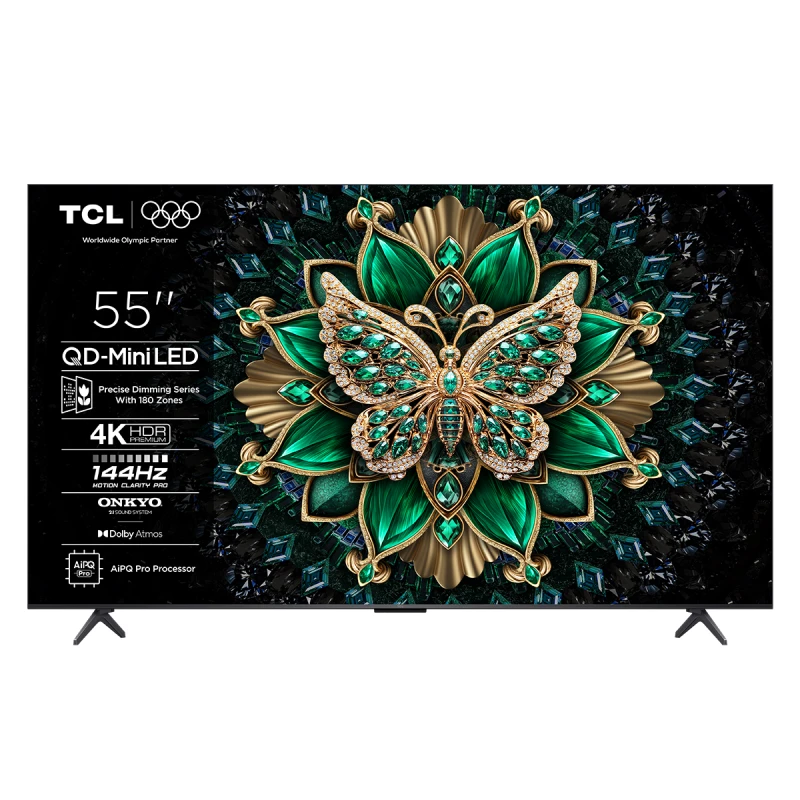 TCL 55C6K QD-MINI LED QLED SMART GOOGLE TV