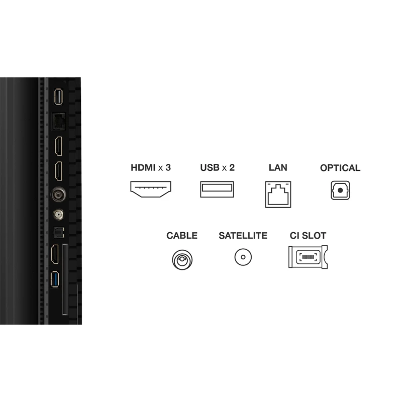 TCL 65P7K QLED SMART GOOGLE TV