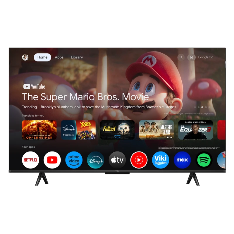 TCL 43P7K QLED SMART GOOGLE TV
