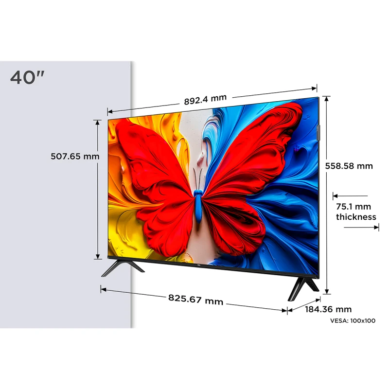 TCL 40S5K FHD QLED SMART TV ANDROID