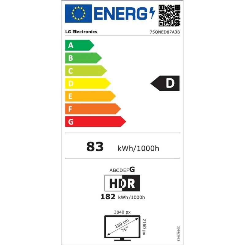 LG 75QNED87A3B QNED EVO AI SMART TV