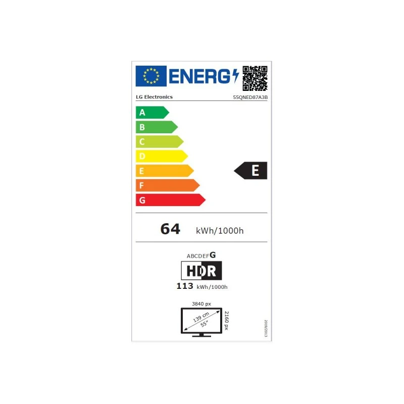 LG 55QNED87A3B QNED EVO AI SMART TV