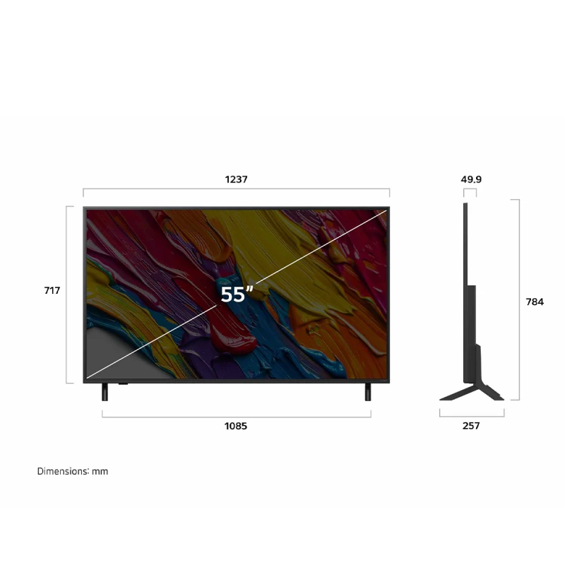 LG 55QNED87A3B QNED EVO AI SMART TV