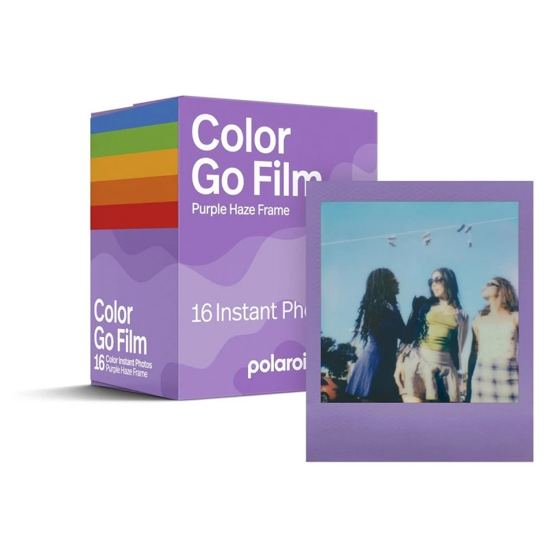 POLAROID GO 6570 FILM DOUBLE PACK PURPLE FRAME