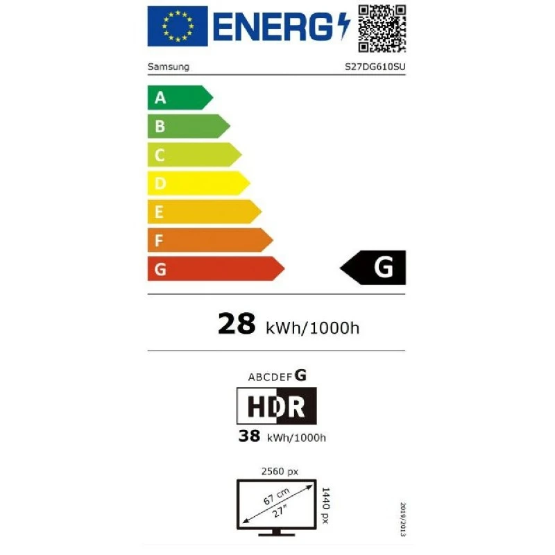 SAMSUNG LS27DG610SUXEN ODYSSEY G6 OLED