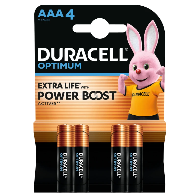 DURACELL OPTIMUM AAA X4