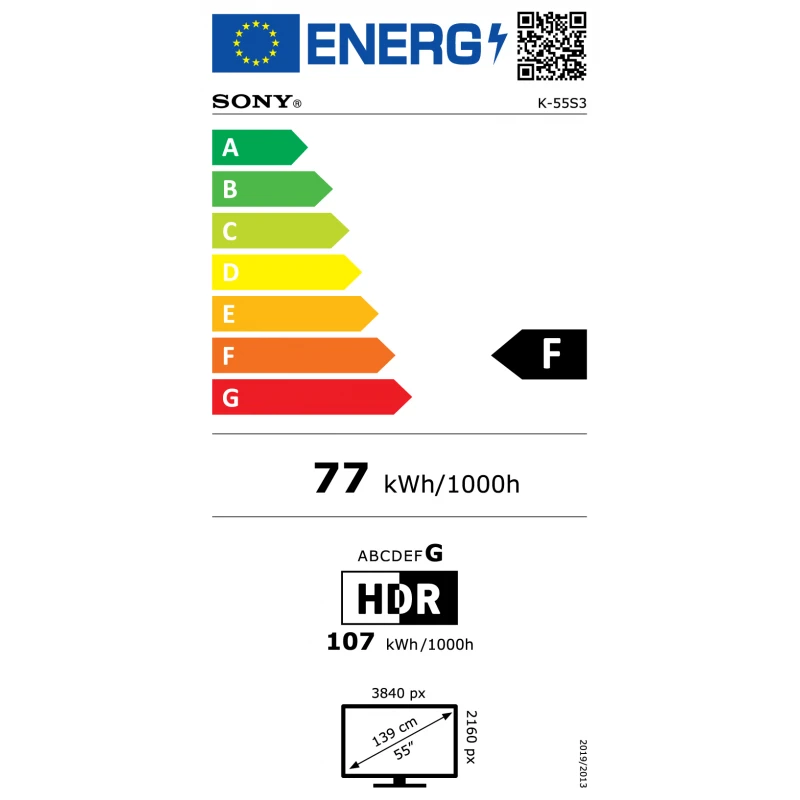 SONY BRAVIA 3 K-55S35B UHD LED SMART TV