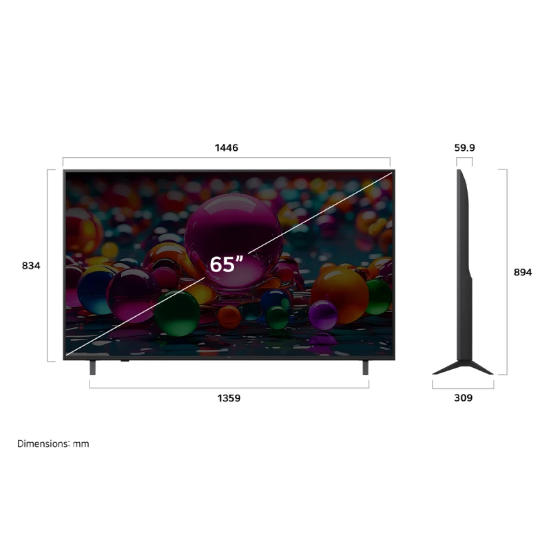 LG 65UA75003LA UHD AI LED SMART TV