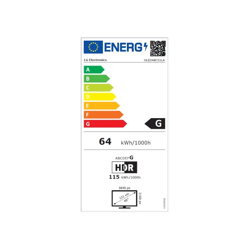 LG OLED48C51LA OLED EVO AI SMART TV
