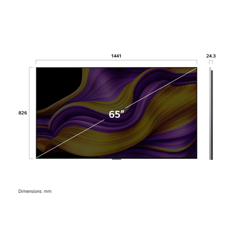 LG OLED65G51LW OLED EVO AI SMART TV