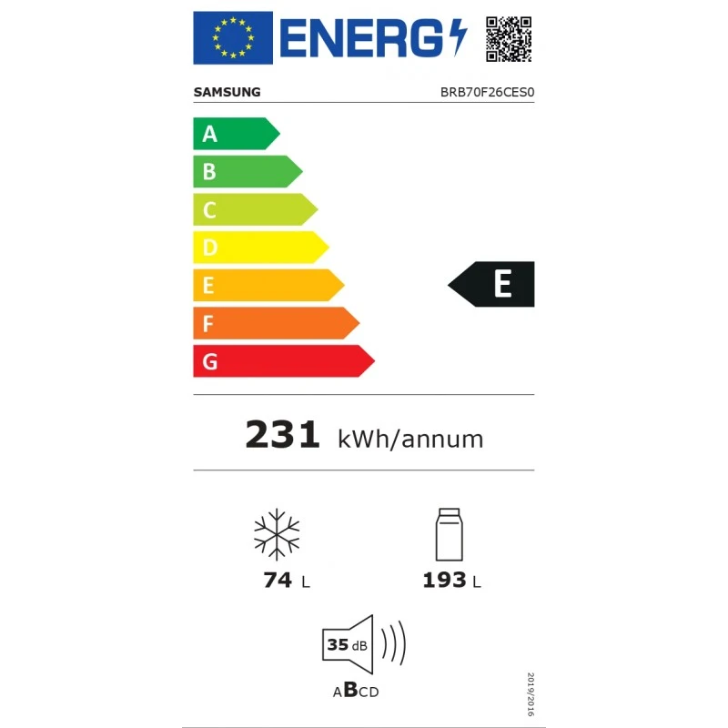 SAMSUNG BRB70F26CES0EO