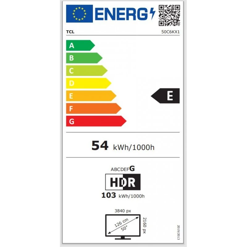 TCL 50C6K QD-MINI LED QLED SMART GOOGLE TV