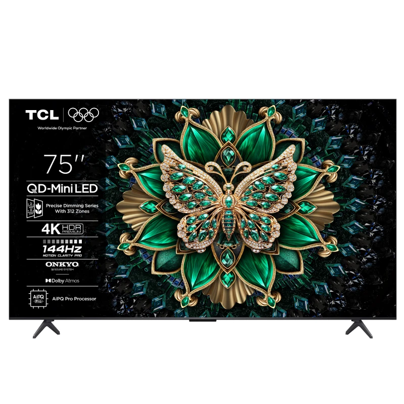 TCL 75C6K QD-MINI LED QLED SMART GOOGLE TV