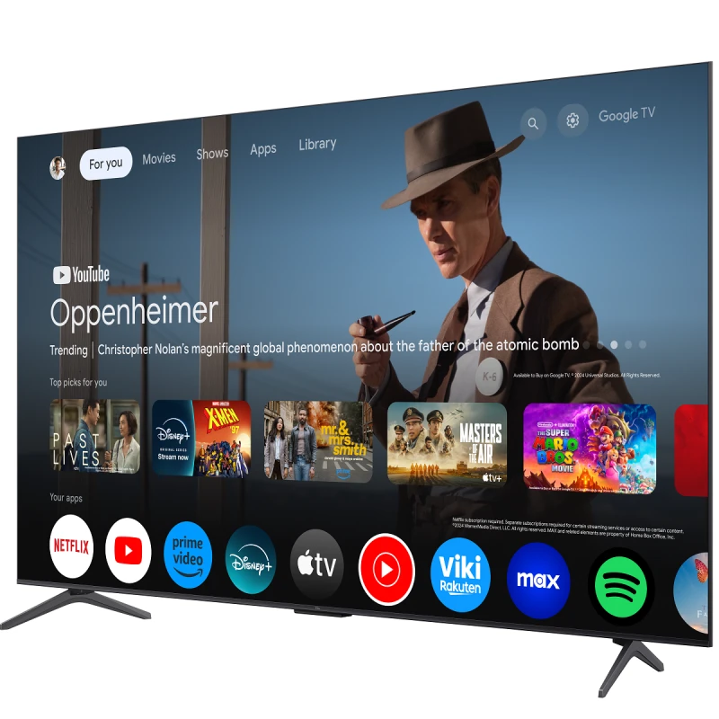 TCL 75C6K QD-MINI LED QLED SMART GOOGLE TV