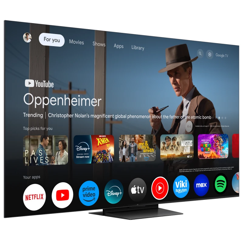 TCL 75C7K QD-MINI LED QLED SMART GOOGLE TV