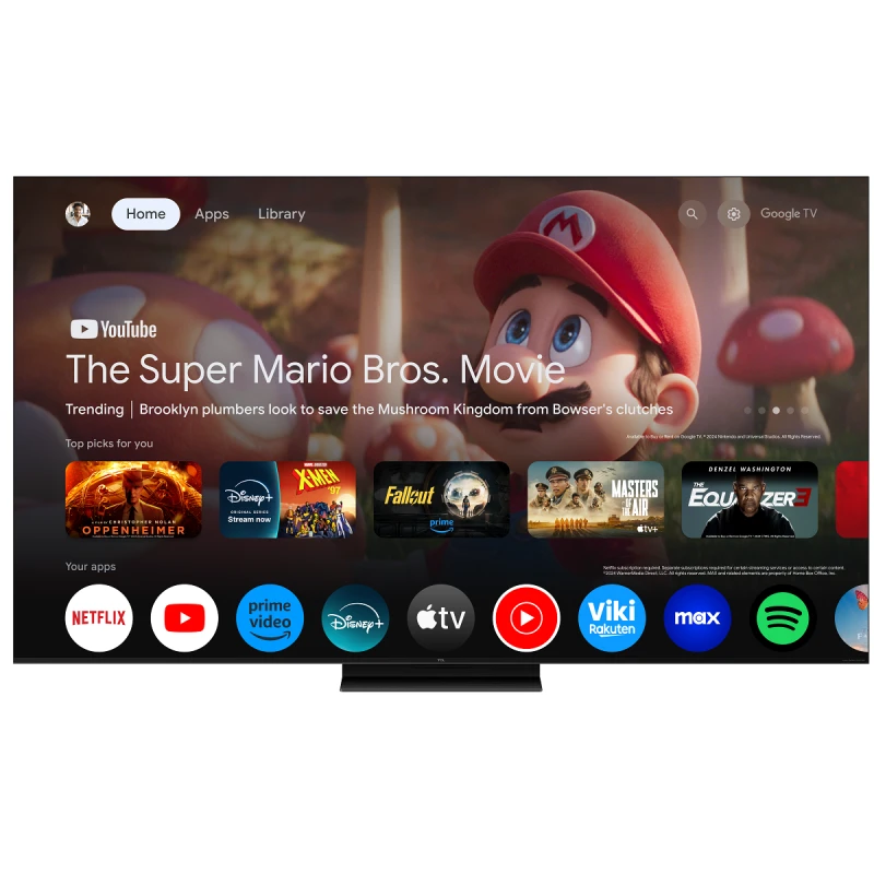 TCL 75C7K QD-MINI LED QLED SMART GOOGLE TV