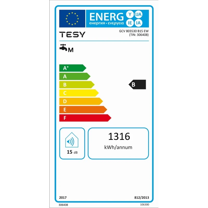 ТESY GCV 803530 B15 EW NEW