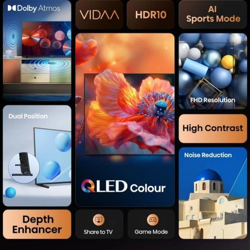 HISENSE 32A5Q QLED FHD SMART TV