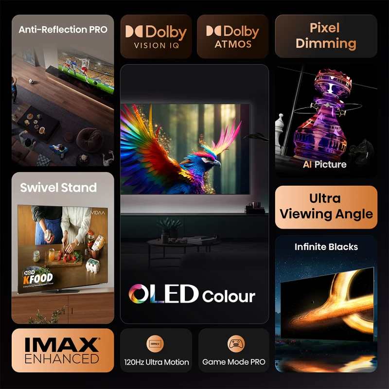 HISENSE 65A85Q OLED UHD SMART TV