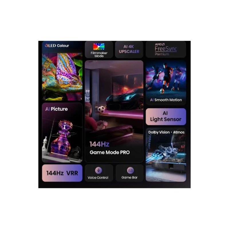 HISENSE 85U7Q PRO MINI-LED QLED AI SMART