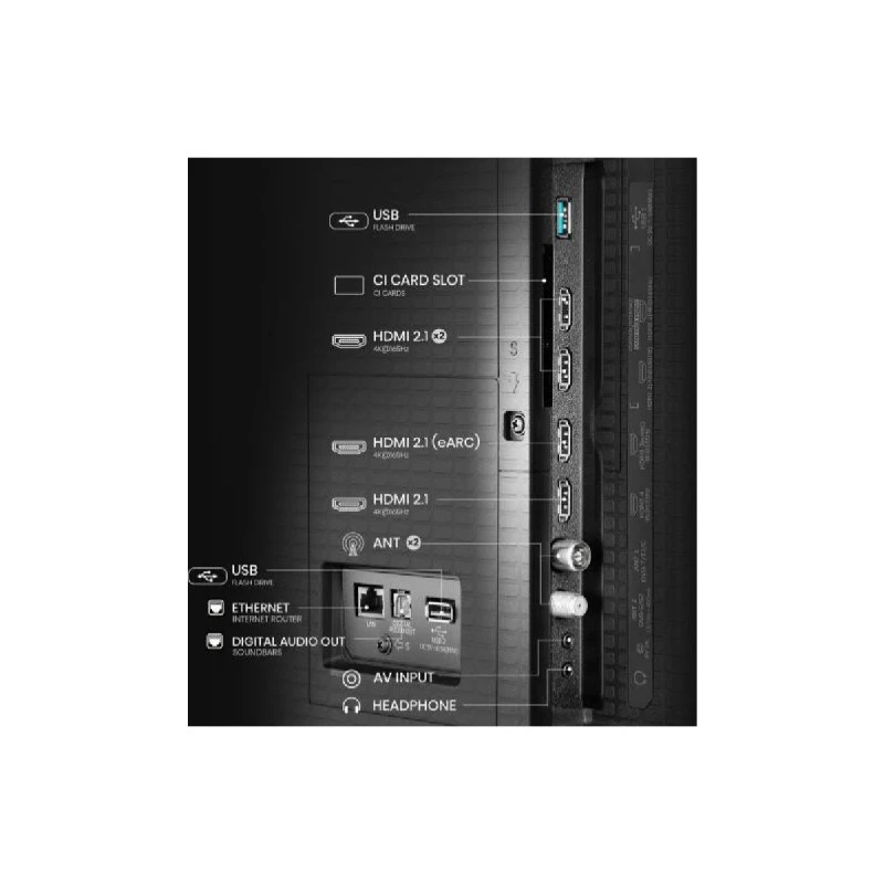 HISENSE 85U7Q PRO MINI-LED QLED AI SMART