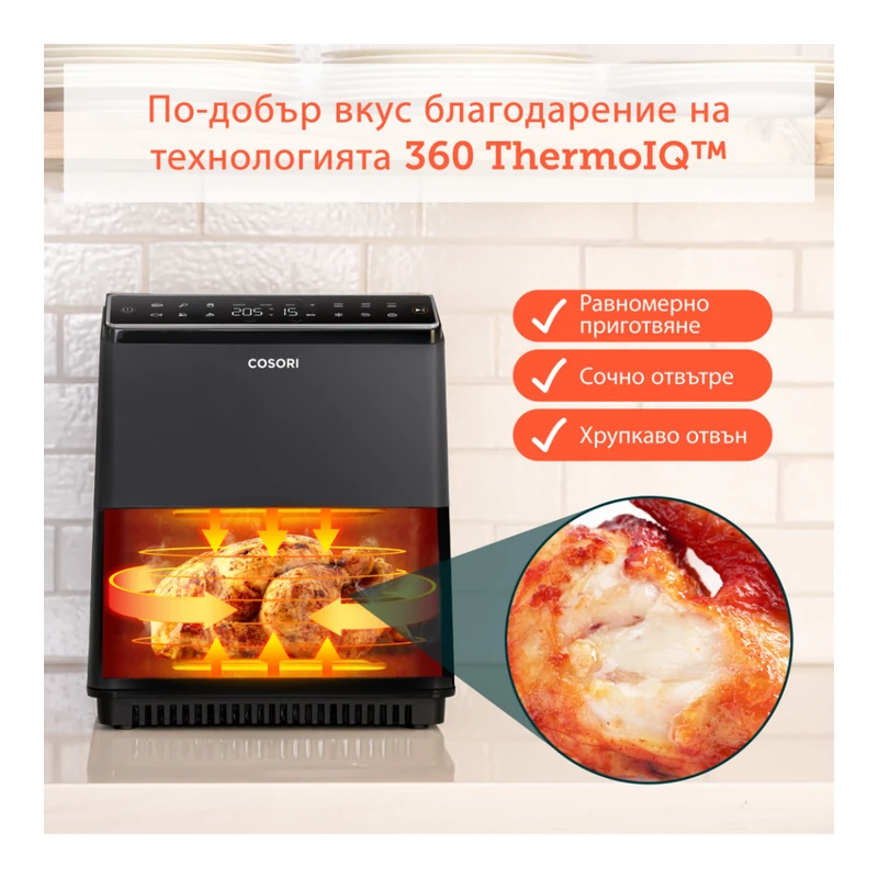 COSORI CAF-P681S-KEUR DUAL BLAZE PRO, 6.4L