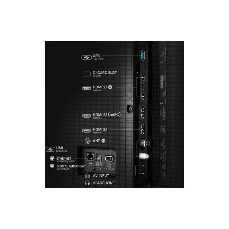 HISENSE 50U7Q MINI-LED QLED AI SMART TV