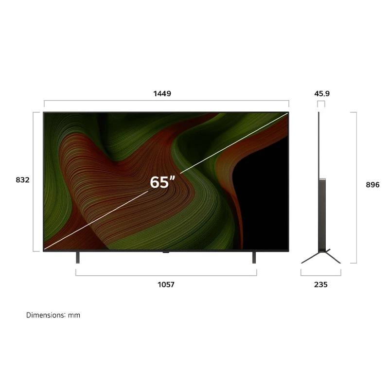 LG OLED65B53LA OLED AI SMART TV