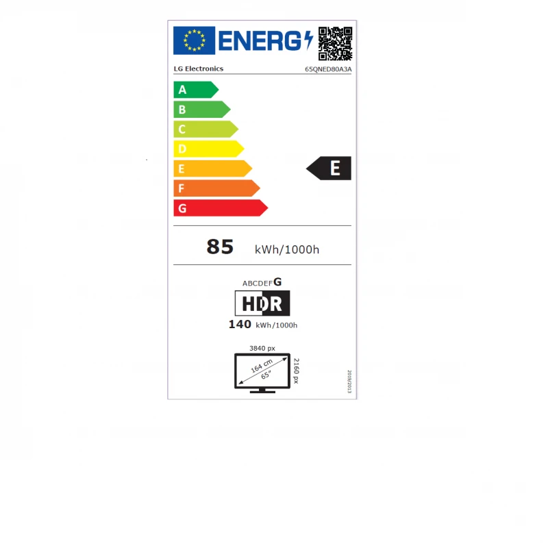 LG 65QNED80A3A QNED SMART TV