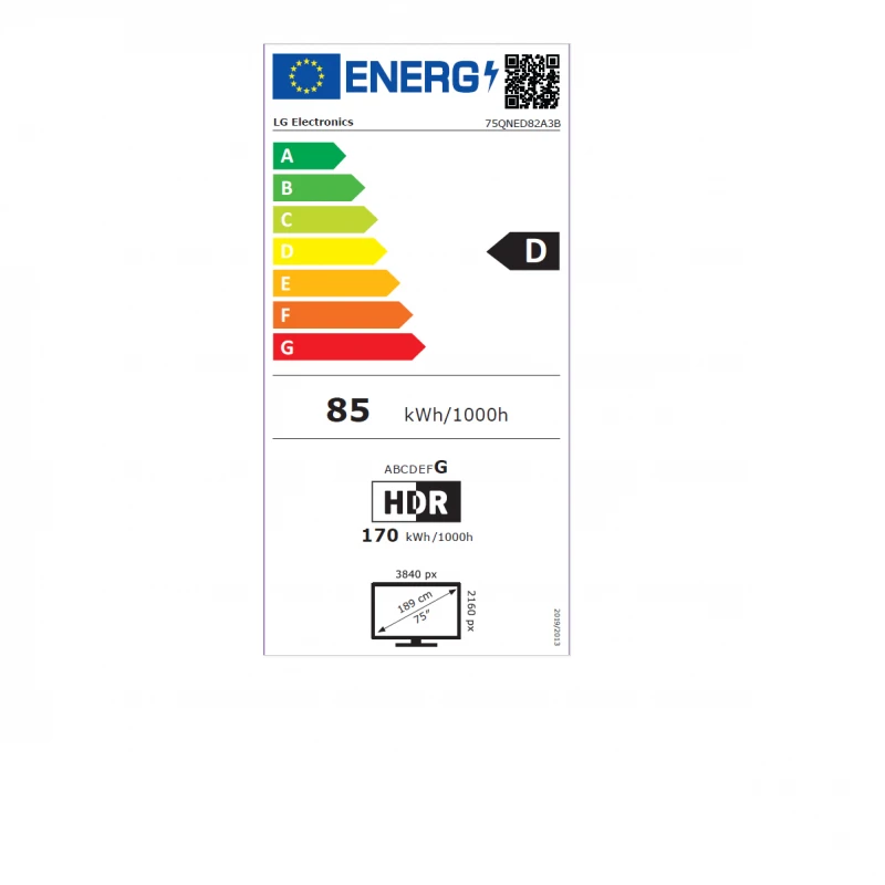LG 75QNED82A3B QNED SMART TV