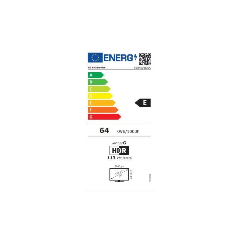 LG 55QNED85A3C QNED SMART TV