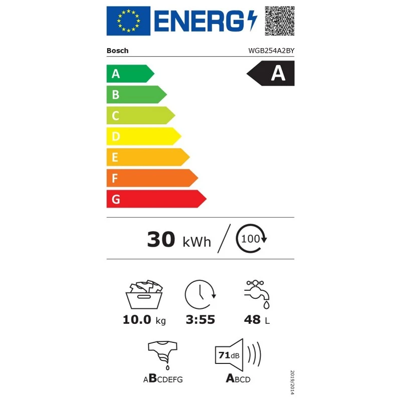 BOSCH WGB254A2BY