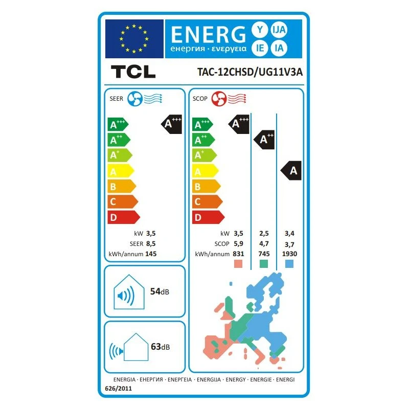 TCL TAC-12CHSD/UG11V3A