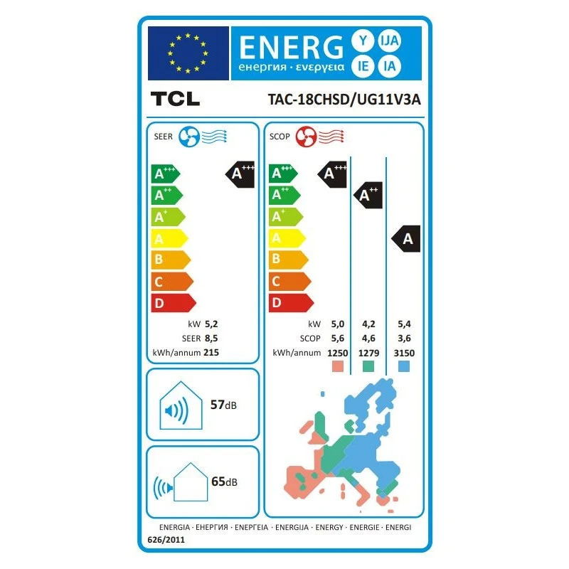 TCL TAC-18CHSD/UG11V3A