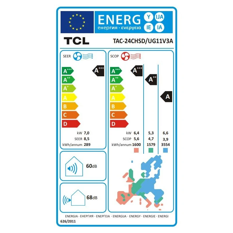 TCL TAC-24CHSD/UG11V3A