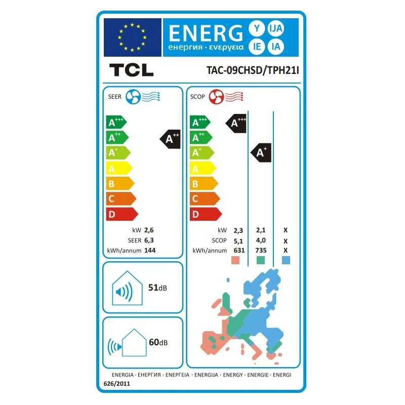 TCL TAC-09CHSD/TPH21I