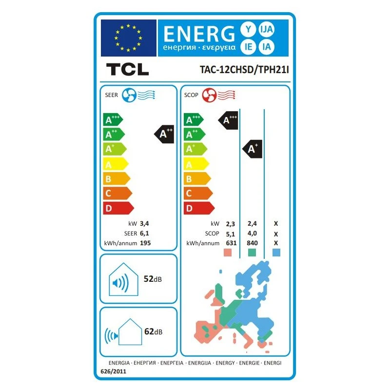 TCL TAC-12CHSD/TPH21I