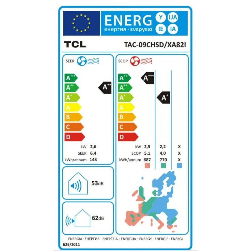 TCL TAC-09CHSD/XA82I