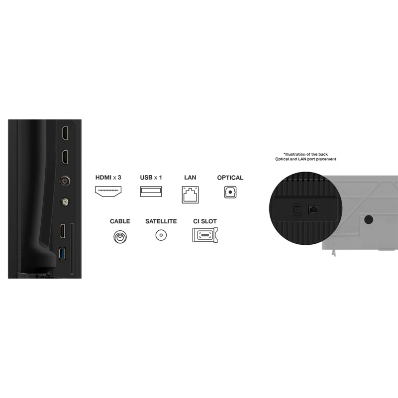 TCL 50P6K UHD LED SMART GOOGLE TV