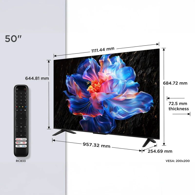 TCL 50P6K UHD LED SMART GOOGLE TV