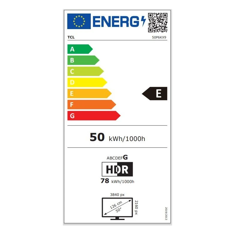 TCL 50P6K UHD LED SMART GOOGLE TV