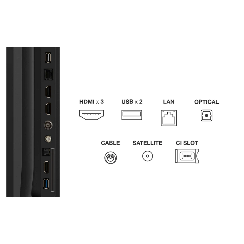 TCL 75P6K UHD LED SMART GOOGLE TV