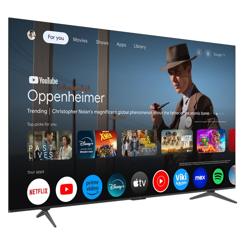 TCL 85P8K QLED SMART GOOGLE TV