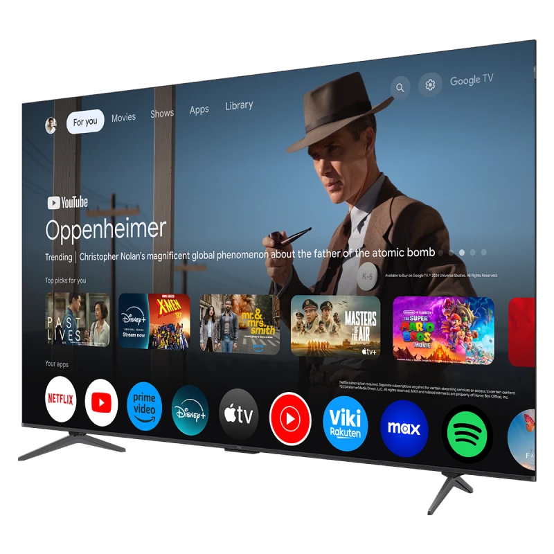 TCL 85P8K QLED SMART GOOGLE TV
