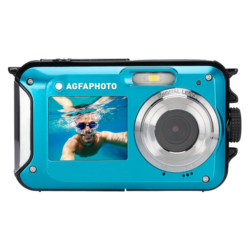 AGFA WP8000 COMPACT CAMERA 24MP BLUE