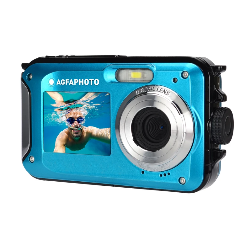 AGFA WP8000 COMPACT CAMERA 24MP BLUE