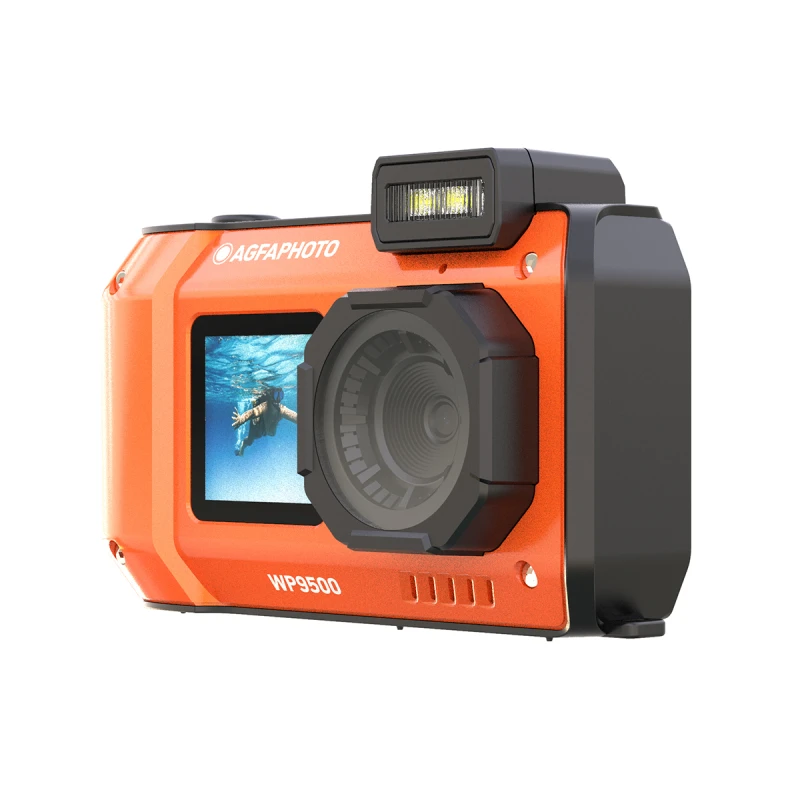 AGFA WP9500 COMPACT CAMERA 24MP ORANGE