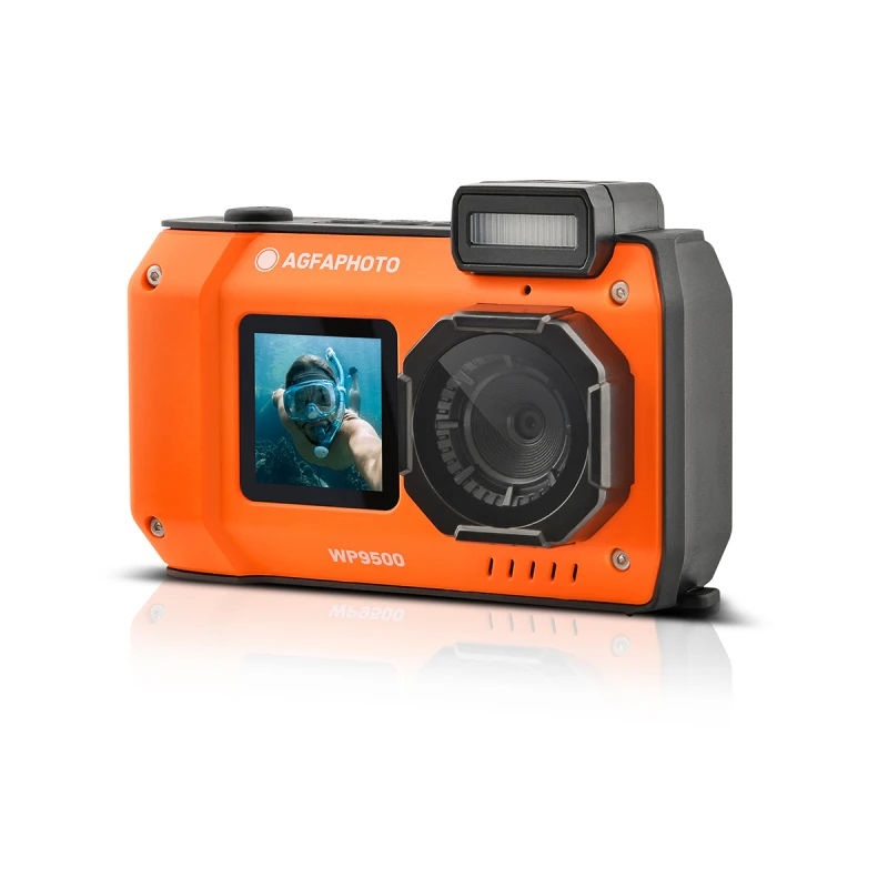 AGFA WP9500 COMPACT CAMERA 24MP ORANGE