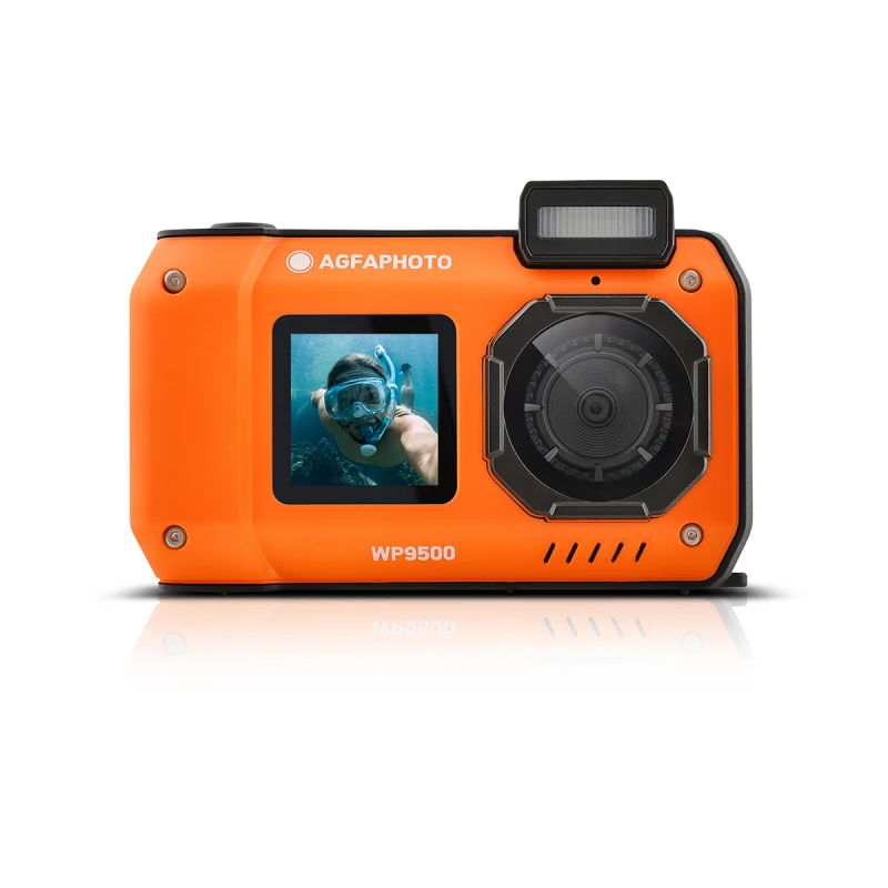 AGFA WP9500 COMPACT CAMERA 24MP ORANGE