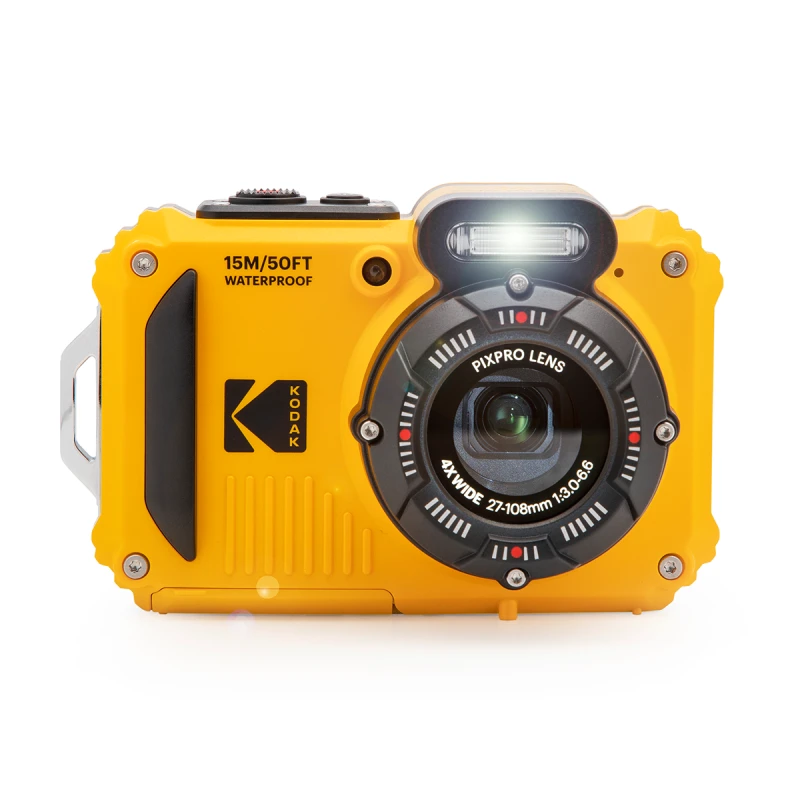KODAK WP-Z2 COMPACT CAMERA YELLOW